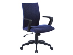[KF19016] SILLA GIRATORIA Q-CONNECT BASE NYLON REGULABLE EN ALTURA 895+110MM ALTO 580MM ANCHO 550MM PROFUNDIDAD