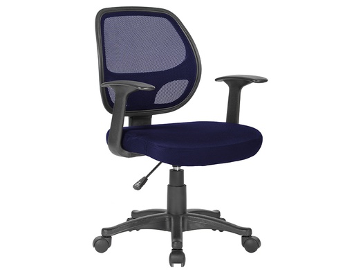 [KF19014] SILLA GIRATORIA Q-CONNECT RESPALDO MEDIO REGULABLE EN ALTURA 870+120MM ALTO 550MM ANCHO 590MM PROFUNDIDAD