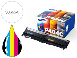 [SU365A] TONER SAMSUNG P404C SL C430W / C480 / C480FN / C480FW / C480W PACK MAGENTA CIAN AMARILLO Y NEGRO 1.000 PAG