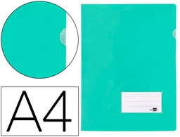 [BL29] CARPETA LIDERPAPEL DOSSIER A4 UÑERO VERDE MANZANA OPACO