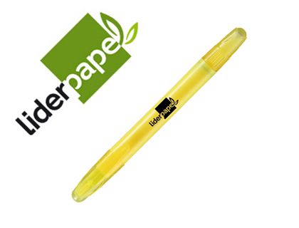 [ZC09] MARCADOR DE CERA GEL LIDERPAPEL FLUORESCENTE COLOR AMARILLO