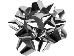 [LZ08] LAZO LIDERPAPEL FANTASIA MEDIANO COLOR PLATA METALIZADO
