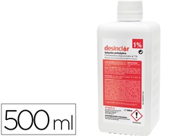 [25] SOLUCION ANTISEPTICA CLORHEXIDINA DESINCLOR 1% BOTE DE 500 ML