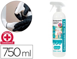 [5912GD024929] LIMPIADOR HIGIENIZANTE DESINFECTANTE GERMOSAN PARA SUPERFICIES Y MOBILIARIO BOTE PULVERIZADOR DE 750 ML