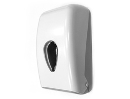 [C3030AGB] DISPENSADOR PAPEL HIGIENICO DAHI JAVEA DOMESTICO MIXTO ABS COLOR BLANCO 277X135X135 MM