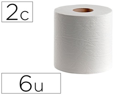 [DJQ42135R] PAPEL SECAMANOS DAHI 2 CAPAS CELULOSA LISA 210 MM X 150 MT PAQUETE DE 6 ROLLOS