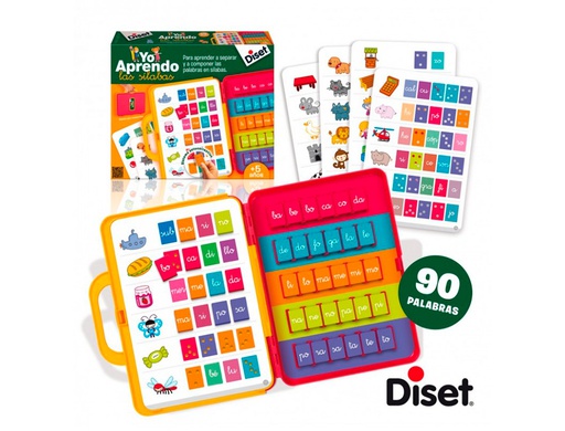 [63747] JUEGO DISET DIDACTICO YO APRENDO LAS SILABAS