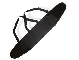 [PE10-XL] CINTURON ANTILUMBAGO FARU ELASTICO CON TIRANTES TALLA XL COLOR NEGRO