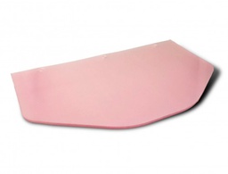 [M47] RECAMBIO VISOR FARU PARA PANTALLA A-20 POLICARBONATO TRANSPARENTE 385X225X8 MM