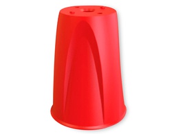 [D196RJ] ADAPTADOR PARA CONO FARU ROJO ALTO 120 MM DIAMETRO 90 MM