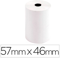 [40905E] ROLLO SUMADORA EXACOMPTA SAFE CONTACT TERMICO 57 MM X 46 MM 55 G/M2