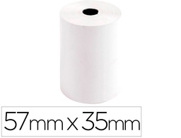 [44809E] ROLLO SUMADORA EXACOMPTA SAFE CONTACT TERMICO 57 MM X 35 MM 44 G/M2
