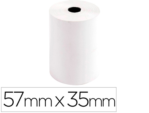 [44809E] ROLLO SUMADORA EXACOMPTA SAFE CONTACT TERMICO 57 MM X 35 MM 44 G/M2