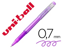 [233809000] ROTULADOR UNI-BALL ROLLER UF-222 TINTA GEL BORRABLE 0,7 MM VIOLETA