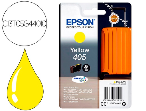 [C13T05G44010] INK-JET EPSON 405 WF-3820DWF / WF-4820DWF / WF-7830DTWF / WF-7840DTWF AMARILLO