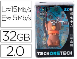 [TEC5134-32] MEMORIA USB TECH ON TECH DUBBY DU EL PERRO 32 GB