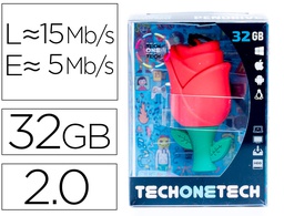 [TEC5131-32] MEMORIA USB TECH ON TECH ROSA ONE 32 GB
