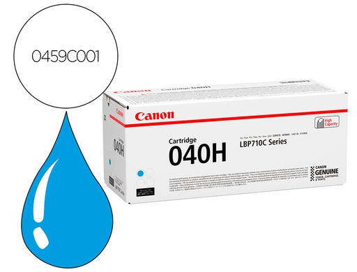 [0459C001] TONER CANON 040HC ALTA CAPACIDAD LBP710 LBP712 CIAN