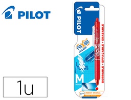 [BFCR] BOLIGRAFO PILOT FRIXION CLICKER BORRABLE 0,7 MM PUNTA MEDIA ROJO EN BLISTER