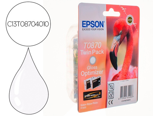 [C13T08704010] INK-JET EPSON STYLUS PHOTO R-1900 OPTIMIZADOR DE BRILLO