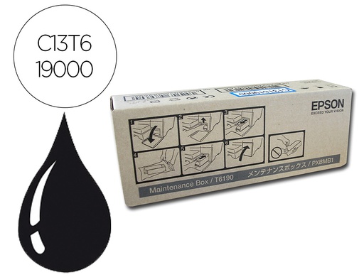 [C13T619000] INK-JET EPSON CAJA MANTENIMIENTO T619 SC-P5000 / STYLUS PRO 4900 / BUSINESS INK B300 / B500