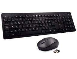 [EW3256] SET TECLADO Y RATON EWENT INALAMBRICO COLOR NEGRO