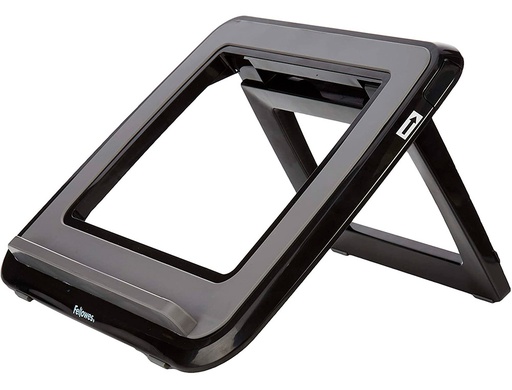 [8212001] SOPORTE ELEVADOR FELLOWES I-SPIRE PARA PORTATIL HASTA 17\" AJUSTABLE 7 ANGULOS DIFERENTES NEGRO 320X286X42 MM