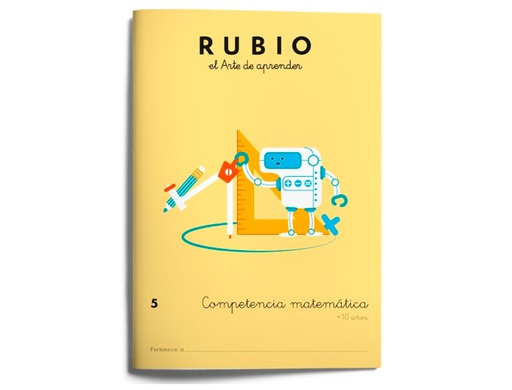 [CM5] CUADERNO RUBIO COMPETENCIA MATEMATICA 5