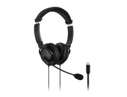 [K97457WW] AURICULAR KENSINGTON HI-FI CON MICROFONO USB-C CABLE 180 CM