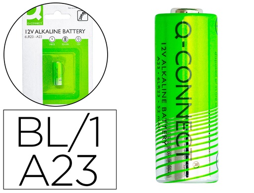 [KF14558] PILA Q-CONNECT ALCALINA AG23 6LR23 12V BLISTER DE 1 UNIDAD