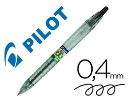 [NEBN] BOLIGRAFO PILOT ECOBALL PLASTICO RECICLADO TINTA ACEITE PUNTA DE BOLA 1 MM COLOR NEGRO