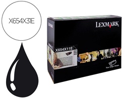 [X654X31E] TONER LEXMARK LASER X654X31E / X654DE/ 654 / 656DE / 658DE NEGRO 36000 PAGINAS