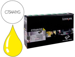 [C734A1YG] TONER LASER LEXMARK C734 AMARILLO 6000 PAGINAS