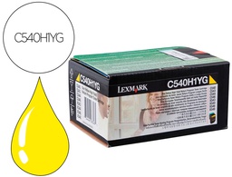 [C540H1YG] TONER LASER LEXMARK C540H1YG AMARILLO C540/ 2000 PAGINAS