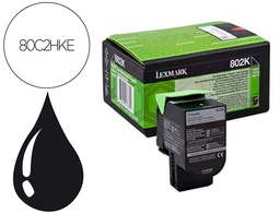 [80C2HKE] TONER LASER LEXMARK 80C2HKE NEGRO 4000 PAGINAS