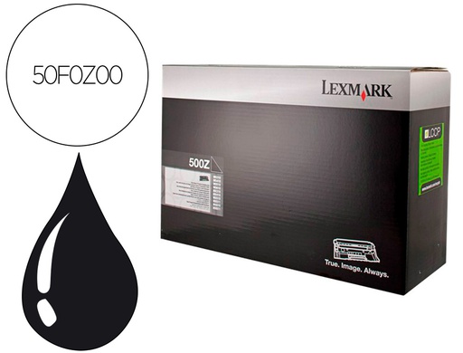 [50F0Z00] TAMBOR LEXMARK 50F0Z00 NEGRO 60000 PAGINAS