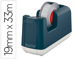 [53670089] PORTARROLLO SOBREMESA LEITZ COSY PLASTICO PARA CINTAS 33 MT COLOR GRIS
