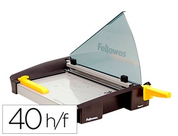[5411001] CIZALLA DE PALANCA FELLOWES PLASMA A4 METALICA HASTA 40 HOJAS 80 GR