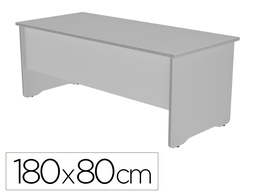 [2003AB02] MESA DE OFICINA ROCADA WORK 2003AB02 ALUMINIO/GRIS 180X80 CM