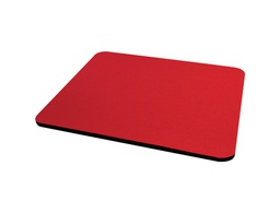 [29701] ALFOMBRILLA PARA RATON FELLOWES ESTANDAR RECICLADA 50% COLOR ROJO