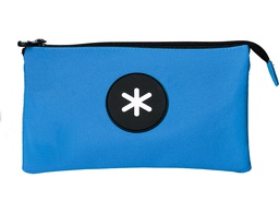 [TK32] BOLSO ESCOLAR PORTATODO ANTARTIK TRIPLE CREMALLERA COLOR AZUL 220X30X120 MM