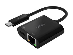 [INC001BTBK] ADAPTADOR BELKIN INC001BTBK USB-C A ETHERNET + CARGA 60W COLOR NEGRO