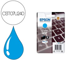 [C13T07U240] INK-JET EPSON 407L CLAVIER WF-4745 SERIES CIAN 1900 PAGINAS