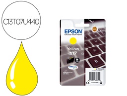 [C13T07U440] INK-JET EPSON 407L CLAVIER WF-4745 SERIES AMARILLO 1900 PAGINAS